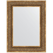 Зеркало Evoform Definite 83х63 BY 3063 в багетной раме - Вензель бронзовый 101 мм