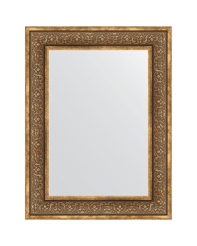 Зеркало Evoform Definite 83х63 BY 3063 в багетной раме - Вензель бронзовый 101 мм