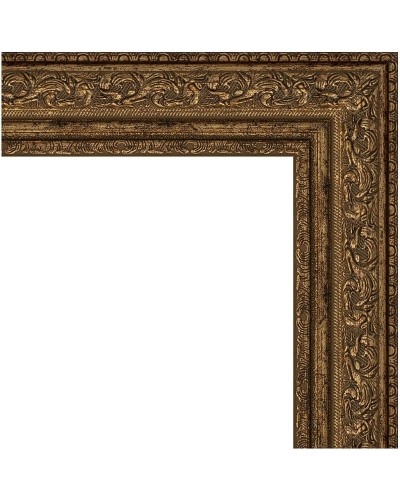 Зеркало Evoform Definite 104х54 BY 3073 в багетной раме - Виньетка состаренная бронза 56 мм