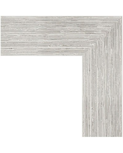 Зеркало Evoform Definite 106х56 BY 3080 в багетной раме - Серебряный дождь 70 мм