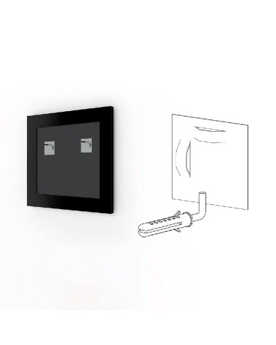 Зеркало Evoform Definite 56х56 Хром