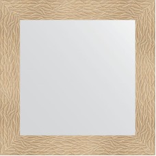 Зеркало Evoform Definite 70х70 BY 3149 в багетной раме - Золотые дюны 90 мм