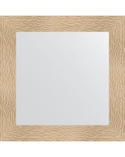 Зеркало Evoform Definite 70х70 BY 3149 в багетной раме - Золотые дюны 90 мм
