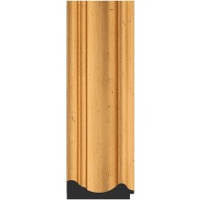 Зеркало Evoform Definite 72х72 BY 3155 в багетной раме - Травленое золото 99 мм