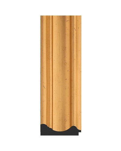 Зеркало Evoform Definite 72х72 BY 3155 в багетной раме - Травленое золото 99 мм