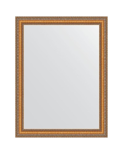 Зеркало Evoform Definite 85х65 BY 3170 в багетной раме - Золотые бусы на бронзе 60 мм