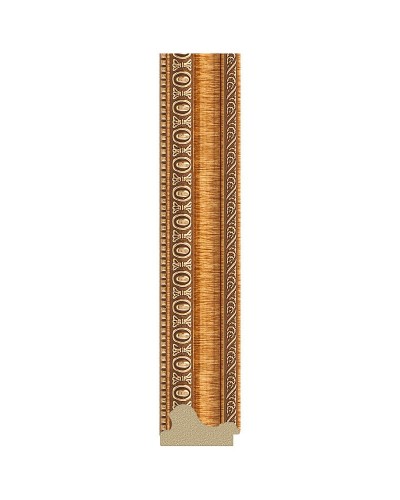 Зеркало Evoform Definite 85х65 BY 3170 в багетной раме - Золотые бусы на бронзе 60 мм