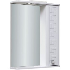 Зеркало со шкафом Runo Авила 60 R 00000001047 с подсветкой Белое