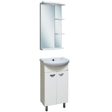 Зеркало Runo Азов 40 00000000934 с подсветкой Белое