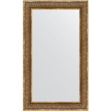 Зеркало Evoform Definite 123х73 BY 3223 в багетной раме - Вензель бронзовый 101 мм