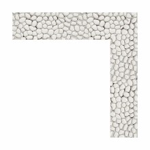 Зеркало Evoform Definite 111х61 BY 3194 в багетной раме - Чеканка белая 46 мм