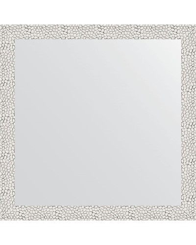 Зеркало Evoform Definite 71х71 BY 3226 в багетной раме - Чеканка белая 46 мм