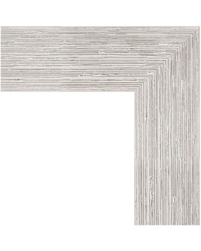 Зеркало Evoform Definite 116х66 BY 3208 в багетной раме - Серебряный дождь 70 мм