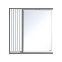 BALATON - 80 Зеркало-шкаф левый, комбинированный