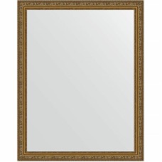 Зеркало Evoform Definite 94х74 BY 3263 в багетной раме - Виньетка состаренное золото 56 мм