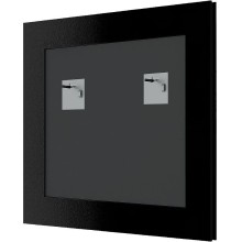 Зеркало Evoform Definite 76х76 BY 3240 в багетной раме - Серебряный дождь 70 мм