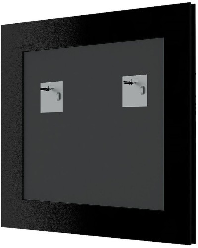 Зеркало Evoform Definite 76х76 BY 3240 в багетной раме - Серебряный дождь 70 мм