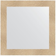 Зеркало Evoform Definite 80х80 BY 3245 в багетной раме - Золотые дюны 90 мм