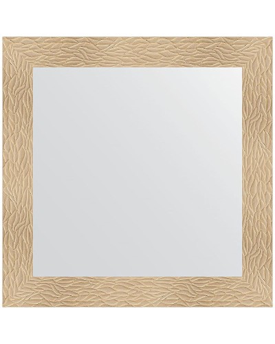 Зеркало Evoform Definite 80х80 BY 3245 в багетной раме - Золотые дюны 90 мм