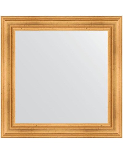 Зеркало Evoform Definite 82х82 BY 3251 в багетной раме - Травленое золото 99 мм