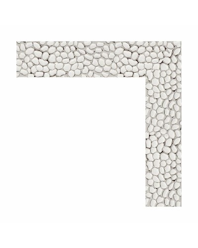 Зеркало Evoform Definite 91х71 BY 3258 в багетной раме - Чеканка белая 46 мм