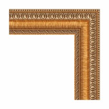 Зеркало Evoform Definite 95х75 BY 3266 в багетной раме - Золотые бусы на бронзе 60 мм