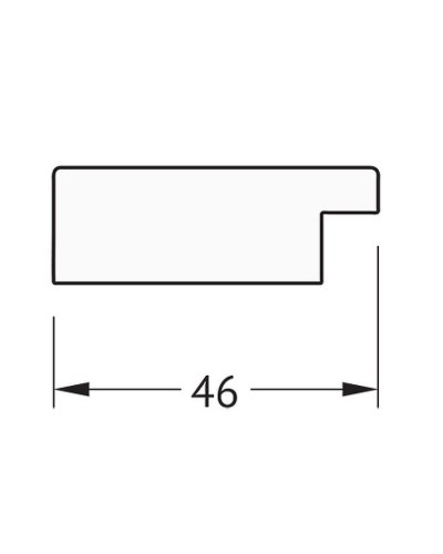 Зеркало Evoform Definite 131х71 BY 3290 в багетной раме - Чеканка белая 46 мм