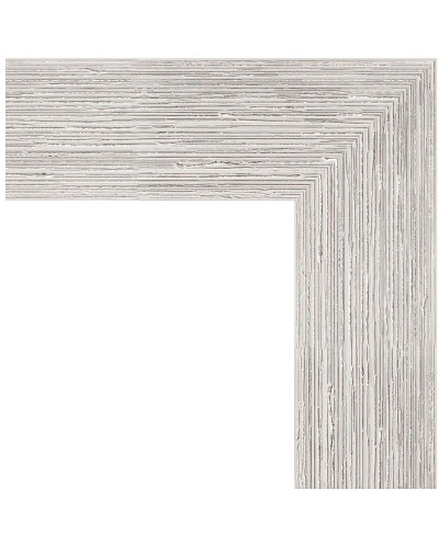 Зеркало Evoform Definite 136х76 BY 3304 в багетной раме - Серебряный дождь 70 мм