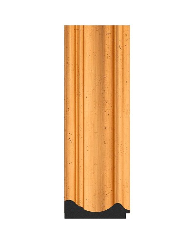 Зеркало Evoform Definite 142х82 BY 3315 в багетной раме - Травленое золото 99 мм