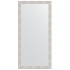 Зеркало Evoform Definite 156х76 BY 3336 в багетной раме - Серебряный дождь 70 мм