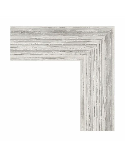 Зеркало Evoform Definite 156х76 BY 3336 в багетной раме - Серебряный дождь 70 мм