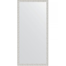 Зеркало Evoform Definite 151х71 BY 3322 в багетной раме - Чеканка белая 46 мм