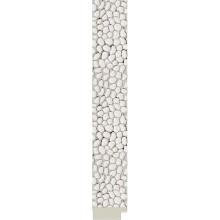 Зеркало Evoform Definite 151х71 BY 3322 в багетной раме - Чеканка белая 46 мм