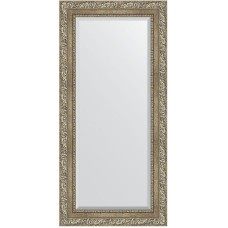 Зеркало Evoform Exclusive 115х55 BY 3487 с фацетом в багетной раме - Виньетка античное серебро 85 мм