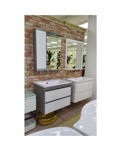 BALATON - 65 Зеркало-шкаф левый, комбинированный