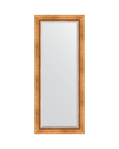 Зеркало Evoform Exclusive 156х66 BY 3568 с фацетом в багетной раме - Римское золото 88 мм