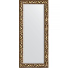 Зеркало Evoform Exclusive 159х69 BY 3571 с фацетом в багетной раме - Византия золото 99 мм