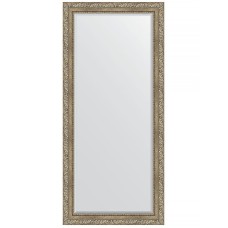 Зеркало Evoform Exclusive 165х75 BY 3591 с фацетом в багетной раме - Виньетка античное серебро 85 мм