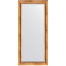 Зеркало Evoform Exclusive 166х76 BY 3594 с фацетом в багетной раме - Римское золото 88 мм
