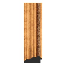 Зеркало Evoform Exclusive 166х76 BY 3594 с фацетом в багетной раме - Римское золото 88 мм