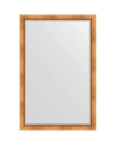 Зеркало Evoform Exclusive 176х116 BY 3620 с фацетом в багетной раме - Римское золото 88 мм