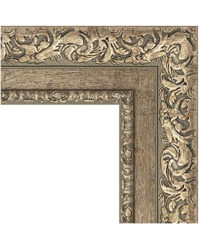 Зеркало Evoform Exclusive 175х115 BY 3617 с фацетом в багетной раме - Виньетка античное серебро 85 мм