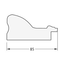 Зеркало Evoform Exclusive 175х115 BY 3617 с фацетом в багетной раме - Виньетка античное серебро 85 мм
