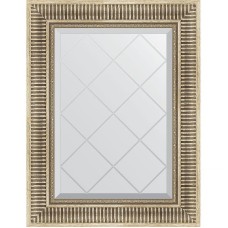 Зеркало Evoform Exclusive-G 75х57 BY 4024 с гравировкой в багетной раме - Серебряный акведук 93 мм