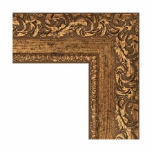 Зеркало Evoform Exclusive-G 125х55 BY 4056 с гравировкой в багетной раме - Виньетка бронзовая 85 мм