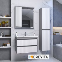 BALATON - 65 Зеркало-шкаф левый, комбинированный