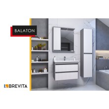 BALATON - 65 Зеркало-шкаф левый, комбинированный