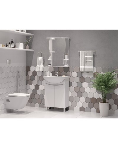 Карина - 55 Зеркало - шкаф лев. (свет)