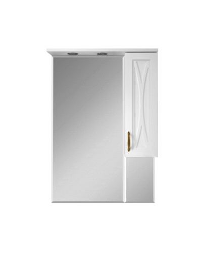 Амбра - 65 зеркало-шкаф прав. (свет)