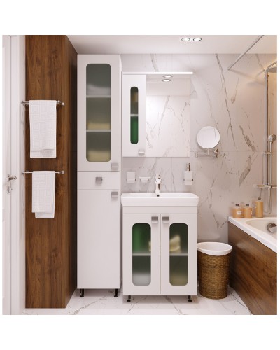 Урал - 50 Зеркало-шкаф со светом правый